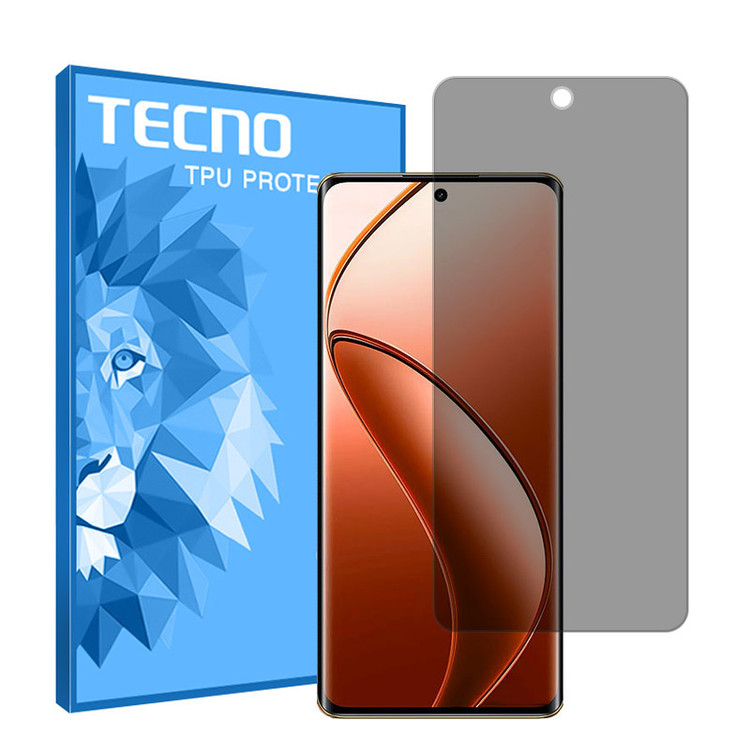 محافظ صفحه نمایش حریم شخصی تکنو مدل Anti Shock مناسب برای گوشی موبایل ریلمی Realmi 12Pro Plus