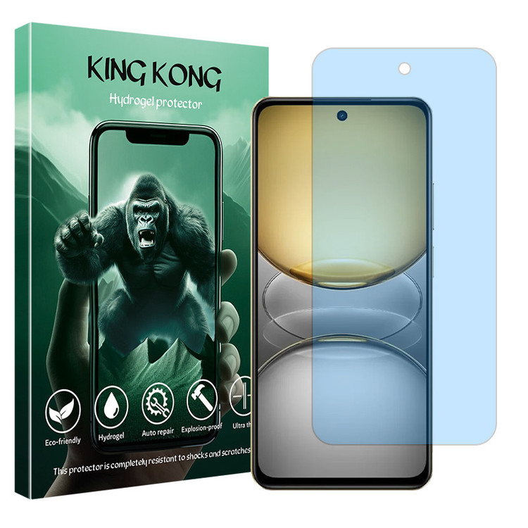 محافظ صفحه نمایش مات آنتی بلو کینگ کونگ مدل Tough مناسب برای گوشی موبایل ریلمی C75