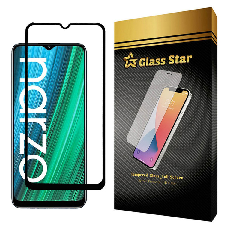 محافظ صفحه نمایش گلس استار مدل FUG مناسب برای گوشی موبایل ریلمی Narzo 50A