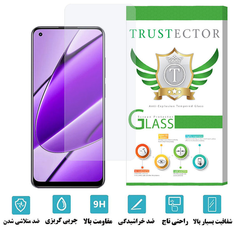 محافظ صفحه نمایش تراستکتور مدل SIMPLT مناسب برای گوشی موبایل ریلمی 11 4G