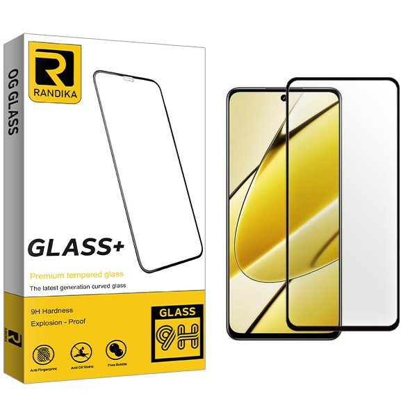 محافظ صفحه نمایش شیشه ای راندیکا مدل RK مناسب برای گوشی موبایل ریلمی 11 5G