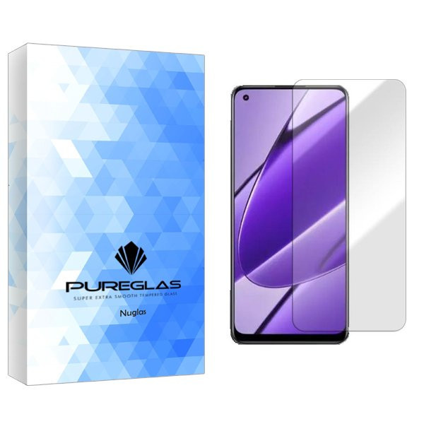 محافظ صفحه نمایش پیور گلس مدل NueGlas مناسب برای گوشی موبایل ریلمی 11 4G