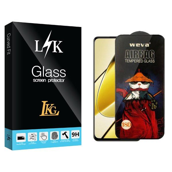 محافظ صفحه نمایش ال کا جی مدل LKK Airbag مناسب برای گوشی موبایل ریلمی 11 5G