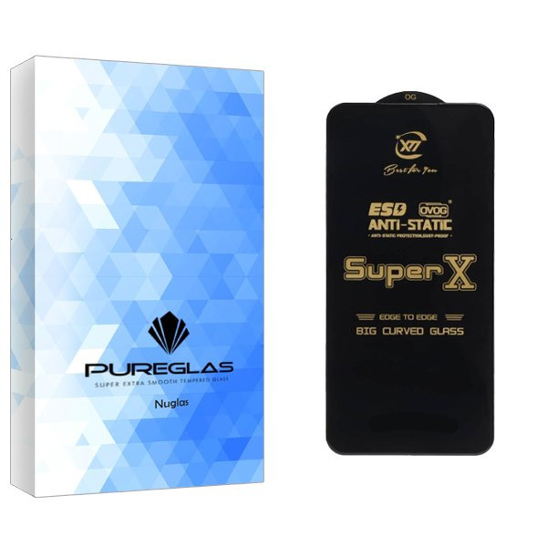 محافظ صفحه نمایش پیور گلس مدل NueGlas Supx_Ant مناسب برای گوشی موبایل ریلمی 9 5G