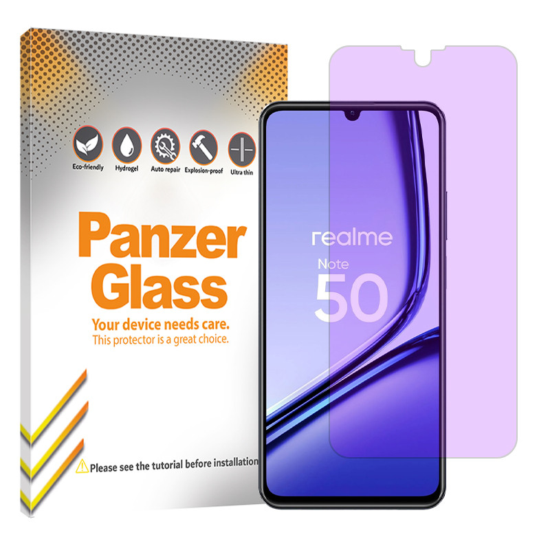 محافظ صفحه نمایش ضد اشعه بنفش پنزر گلس مدل Resistant مناسب برای گوشی موبایل ریلمی Note 50