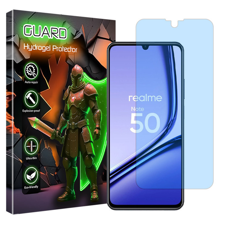 محافظ صفحه نمایش مات ضد اشعه آبی گارد مدل Tough مناسب برای گوشی موبایل ریلمی Note 50