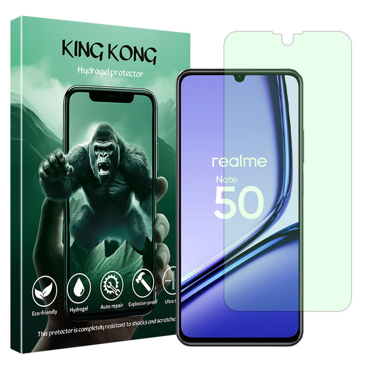 محافظ صفحه نمایش گرین لایت کینگ کونگ مدل Tough مناسب برای گوشی موبایل ریلمی Note 50