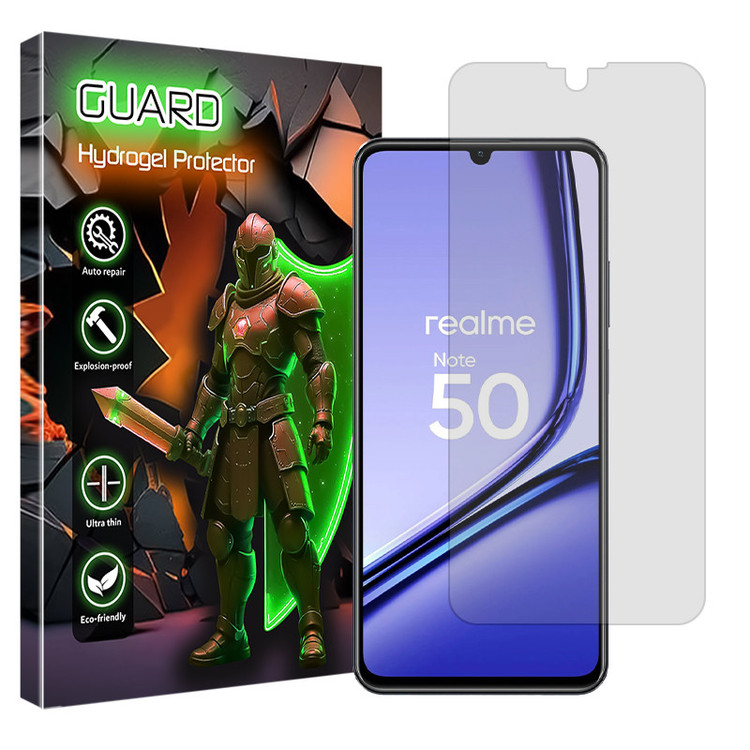 محافظ صفحه نمایش مات گارد مدل Tough مناسب برای گوشی موبایل ریلمی Note 50