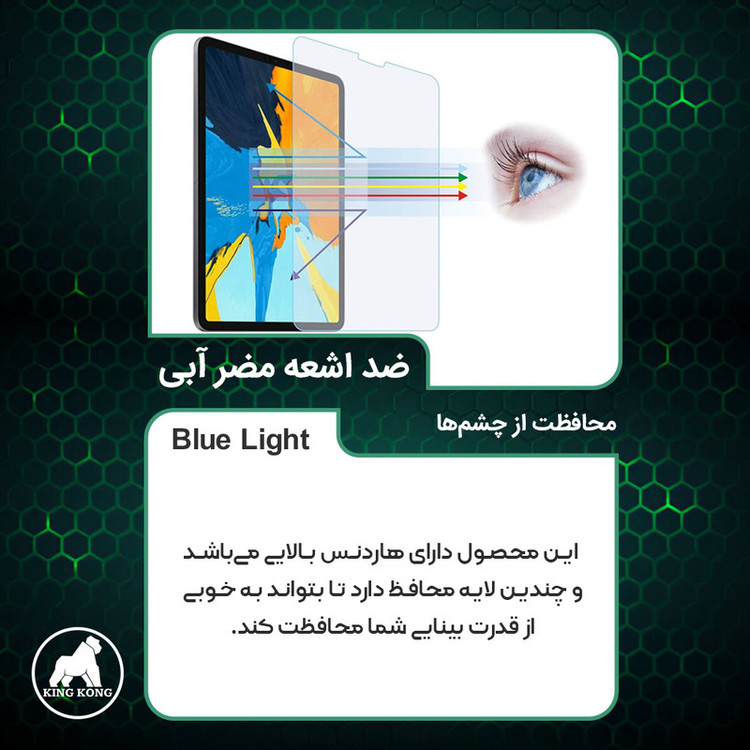 محافظ صفحه نمایش بلوکات کینگ کونگ مدل Tough مناسب برای گوشی موبایل ریلمی Note 50
