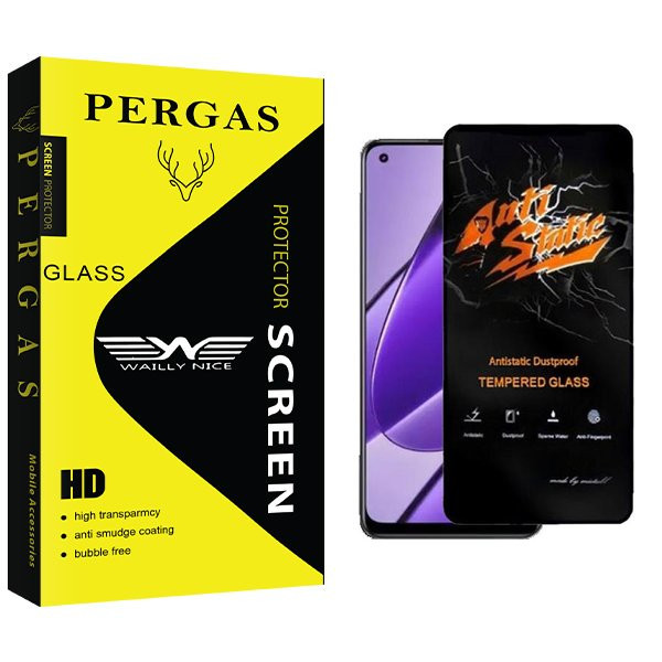 محافظ صفحه نمایش وایلی نایس مدل Pergas Antistatic مناسب برای گوشی موبایل ریلمی 11 4G