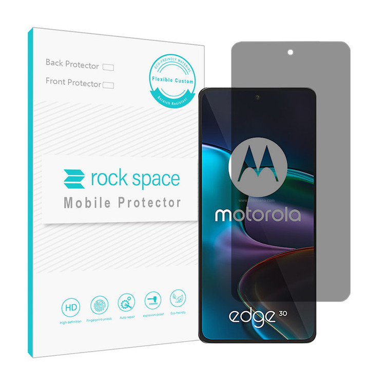 گلس محافظ صفحه نمایش حریم شخصی هیدروژلی KUSA مدل HyPRV مناسب برای گوشی موبایل موتورولا Edge 30