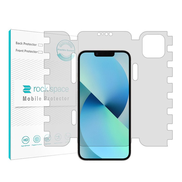 محافظ صفحه نمایش شفاف راک اسپیس مدل HGL-Larg مناسب برای گوشی موبایل اپل iPhone 13 Pro Max