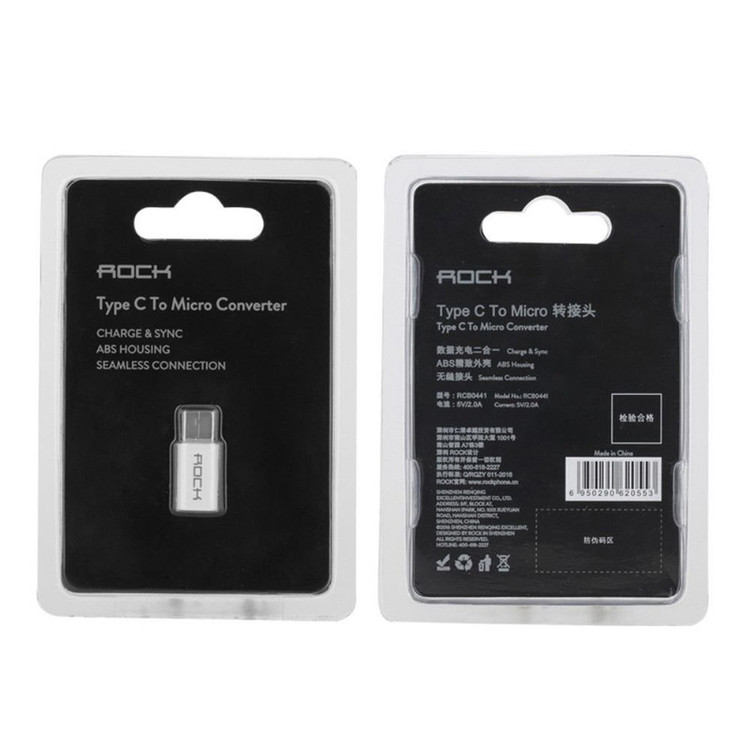 مبدل USB-C به microUSB راک مدل RCB0441