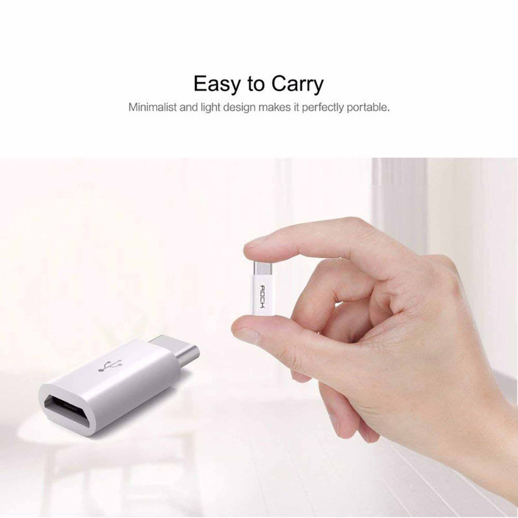 مبدل USB-C به microUSB راک مدل RCB0441