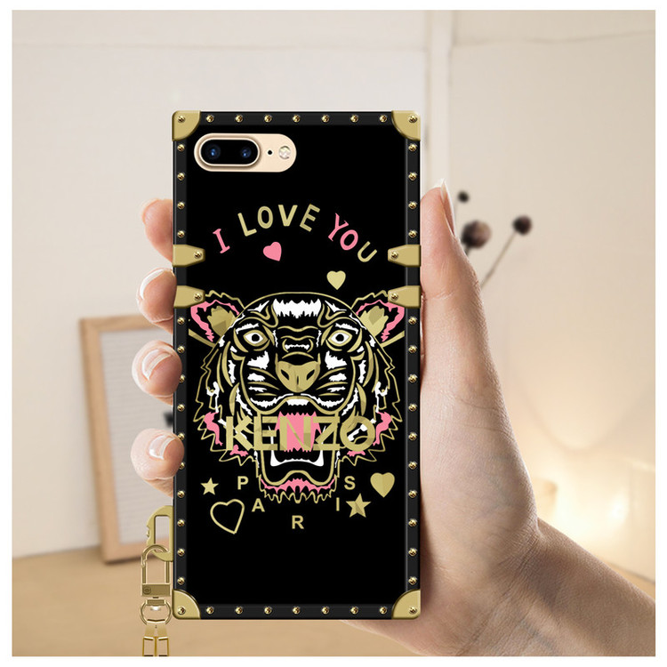 کاور مدل صندوقی کد KENB مناسب برای گوشی موبایل اپل iPhone 6/6S به همراه پلاک آویز