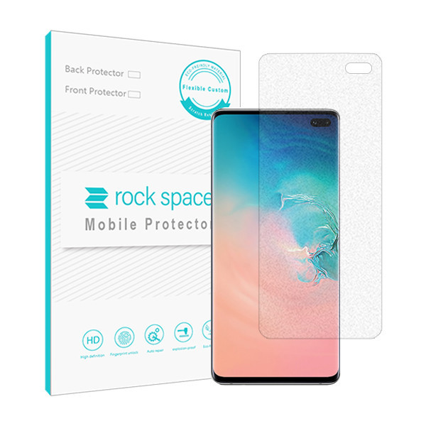 محافظ صفحه نمایش مات راک اسپیس مدل HyMTT مناسب برای گوشی موبایل سامسونگ Galaxy S10 PLUS