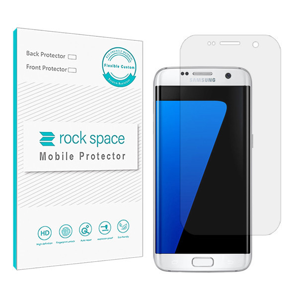 محافظ صفحه نمایش راک اسپیس مدل HyGEL مناسب برای گوشی موبایل سامسونگ Galaxy S7 EDGE