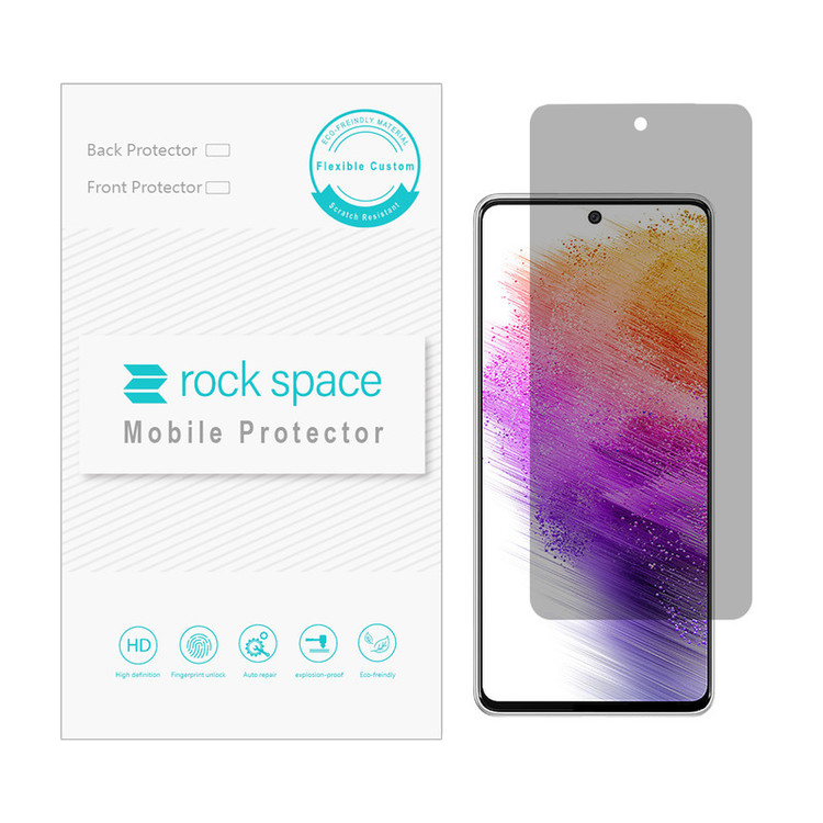 محافظ صفحه نمایش حریم شخصی راک اسپیس کد PRV مناسب برای گوشی موبایل سامسونگ Galaxy A73 5G