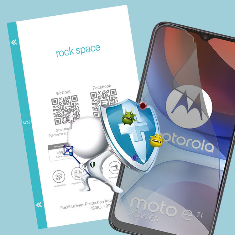محافظ صفحه نمایش راک اسپیس مدل 180KJ-01Y مناسب برای گوشی موبایلموتورولا Moto E7i Power