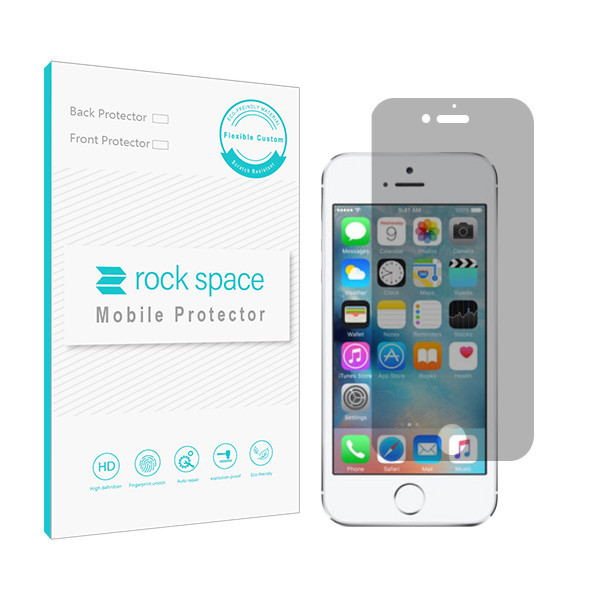 محافظ صفحه نمایش حریم شخصی راک اسپیس کد PRV مناسب برای گوشی موبایل اپل iPhone 5s