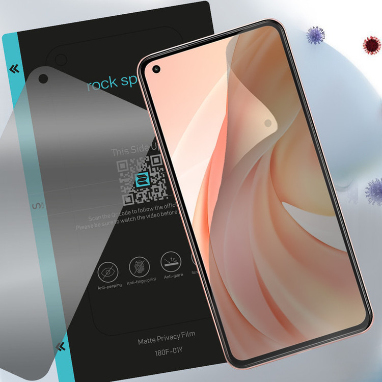 محافظ صفحه نمایش حریم شخصی راک اسپیس مناسب برای گوشی موبایل شیائومی mi 11 lite 5G