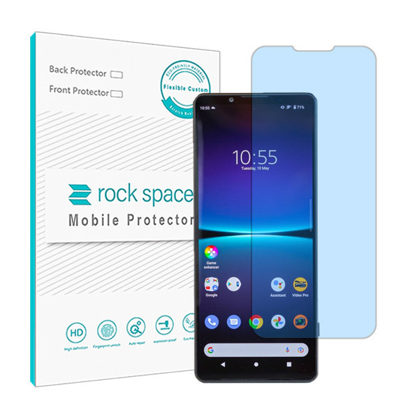 محافظ صفحه نمایش آنتی بلو راک اسپیس مدل HyBLU مناسب برای گوشی موبایل سونی Xperia 1 IV