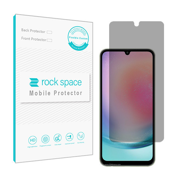 محافظ صفحه نمایش حریم شخصی راک اسپیس مدل HyPRV مناسب برای گوشی موبایل سامسونگ Galaxy A24 4G