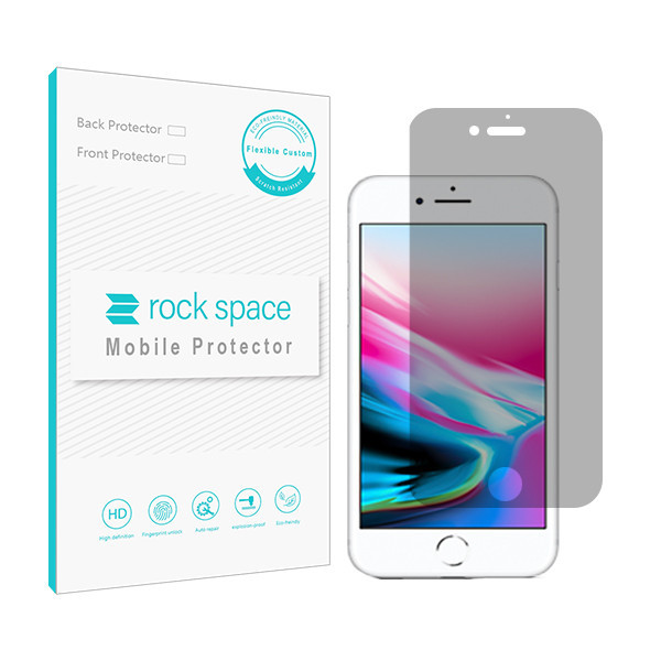 محافظ صفحه نمایش حریم شخصی راک اسپیس مدل 180F-01Y مناسب برای گوشی موبایل اپل iPhone 8