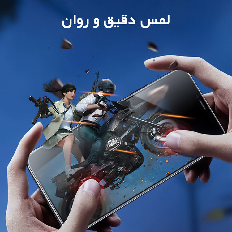 محافظ صفحه نمایش گیمینگ راک اسپیس مدل HyGAM مناسب برای گوشی موبایل سامسونگ Galaxy A55
