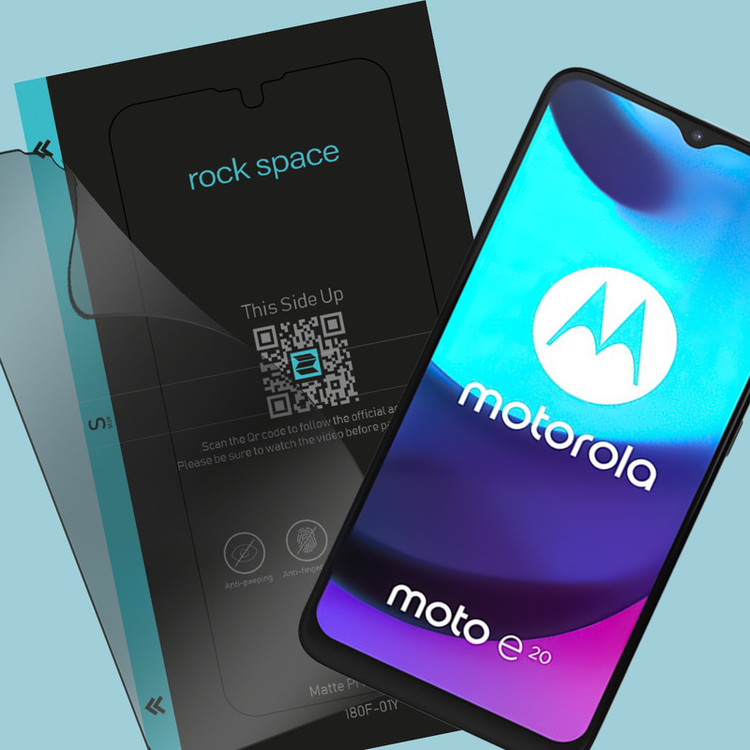 محافظ صفحه نمایش حریم شخصی راک اسپیس مدل 180F-01Y مناسب برای گوشی موبایل موتورولا Moto E20