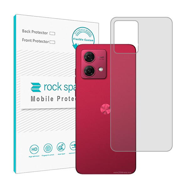 محافظ پشت گوشی شفاف راک اسپیس مدل HyGEL مناسب برای گوشی موبایل موتورولا Moto G84 5G