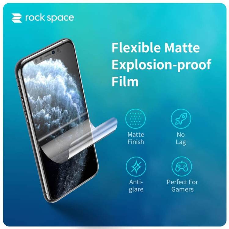 محافظ صفحه نمایش مات راک اسپیس کد MTT مناسب برای گوشی موبایل سامسونگ Galaxy S7 edge