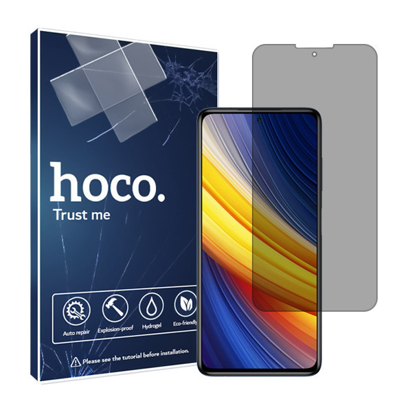 محافظ صفحه نمایش حریم شخصی هوکو مدل HyPRV مناسب برای گوشی موبایل شیائومی Poco X3 Pro