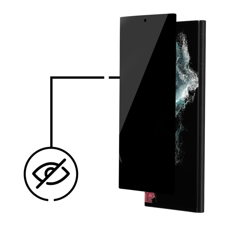 محافظ صفحه نمایش حریم شخصی راک اسپیس مدل 180F-01Y مناسب برای گوشی موبایل سامسونگ Galaxy S22 Ultra 5G