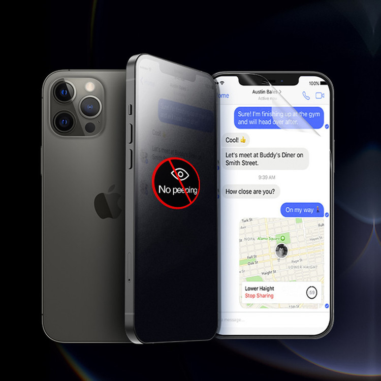 گلس محافظ صفحه نمایش حریم شخصی هیدروژل نانو مناسب برای گوشی موبایل سامسونگ Galaxy S6