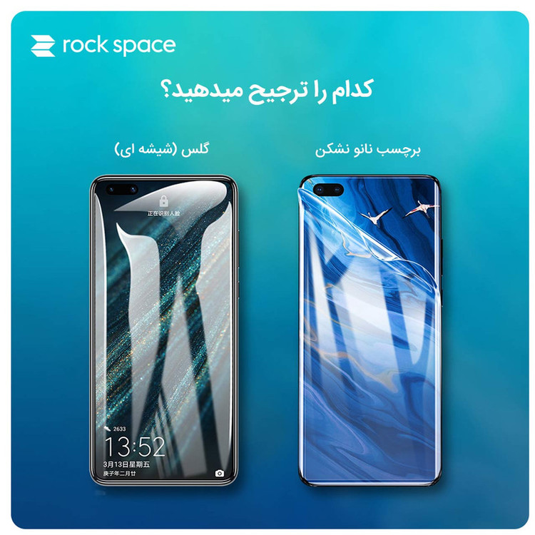 گلس محافظ صفحه نمایش هیدروژل نانو مدل مناسب برای گوشی موبایل آنر 50 Lite