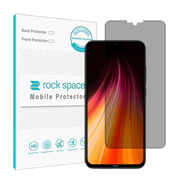 گلس محافظ صفحه نمایش حریم شخصی نانو هیدروژلی مناسب برای گوشی موبایل شیائومی Redmi Note 8T