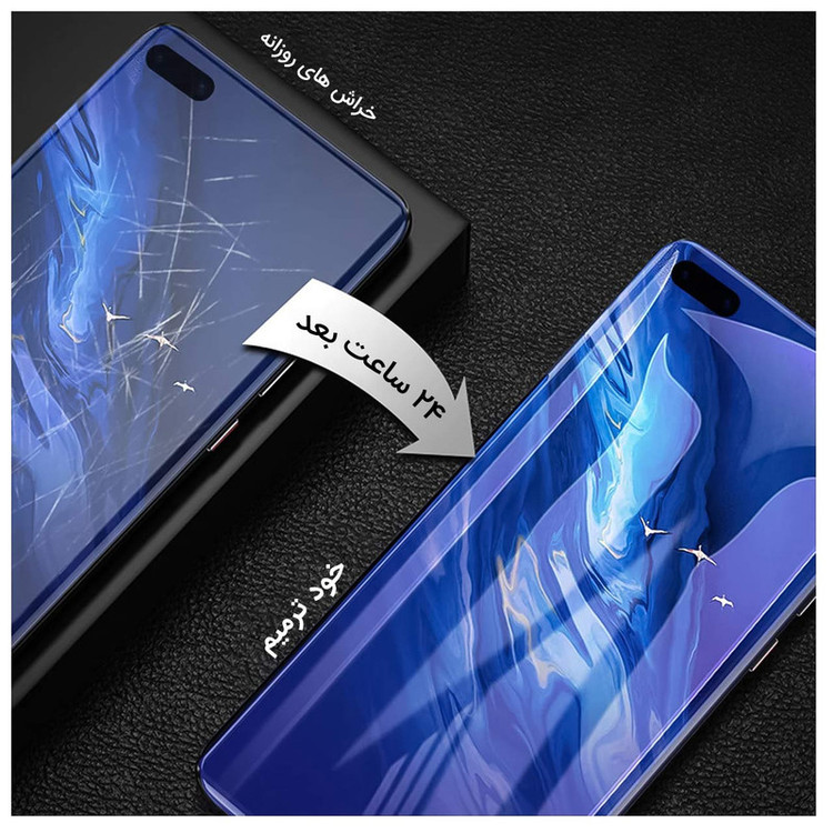 گلس محافظ صفحه نمایش هیدروژل نانو مدل مناسب برای گوشی موبایل آنر 50 Lite