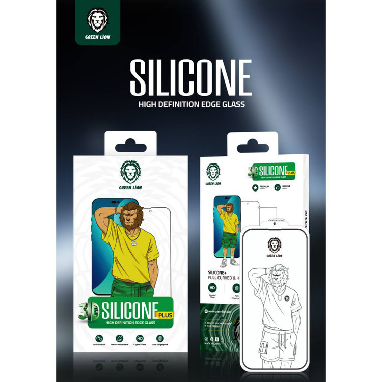 محافظ صفحه نمایش گرین مدل Silicone-HD Plus مناسب برای گوشی موبایل اپل iPhone 13 /13 pro / 14