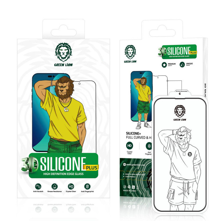 محافظ صفحه نمایش گرین مدل Silicone-HD Plus مناسب برای گوشی موبایل اپل iPhone 13 /13 pro / 14