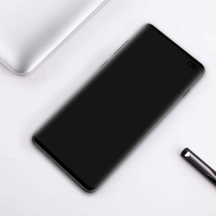 محافظ صفحه نمایش گرین مدل 3D-Curved مناسب برای گوشی موبایل سامسونگ Galaxy S9