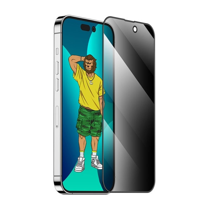 محافظ صفحه نمایش حریم شخصی گرین مدل Steve مناسب برای گوشی موبایل اپل iPhone 14 Pro max