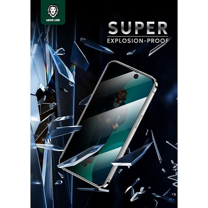 محافظ صفحه نمایش حریم شخصی گرین مدل Steve مناسب برای گوشی موبایل اپل iPhone 14 Pro max