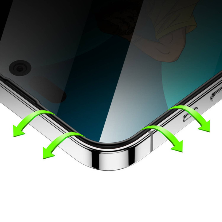 محافظ صفحه نمایش حریم شخصی گرین مدل Silicone Privacy-HD Plus مناسب برای گوشی موبایل اپل iPhone 14 Pro Max
