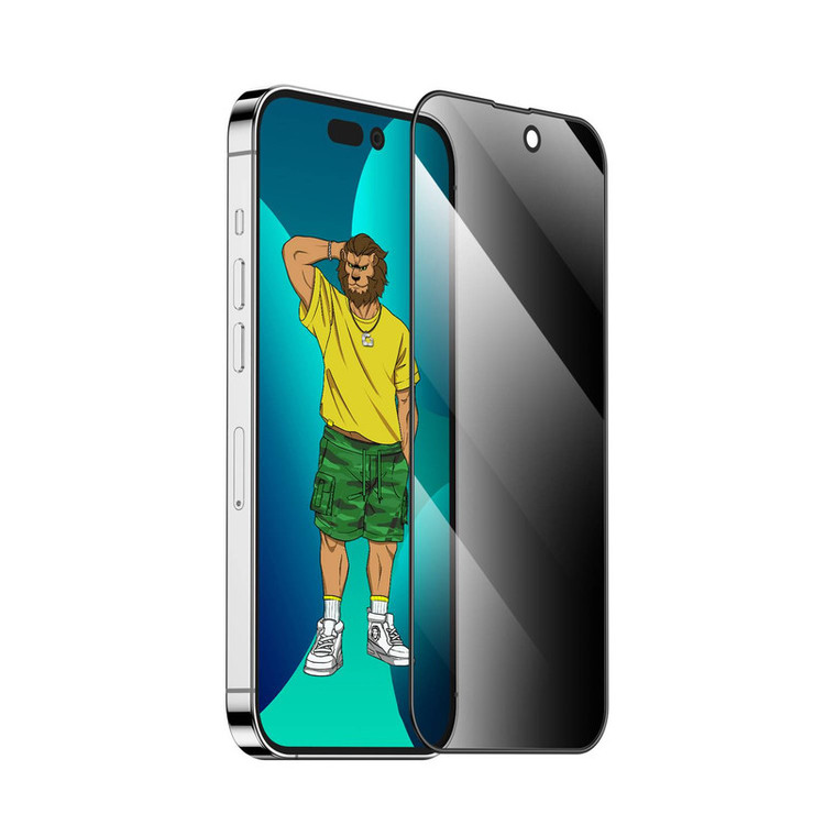 محافظ صفحه نمایش حریم شخصی گرین مدل Silicone Privacy-HD Plus مناسب برای گوشی موبایل اپل iPhone 14 Pro Max
