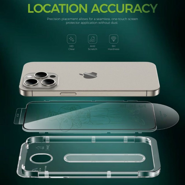 محافظ صفحه نمایش گرین لاین مدل Picasso 3D مناسب برای گوشی موبایل اپل iphone 14 pro Max