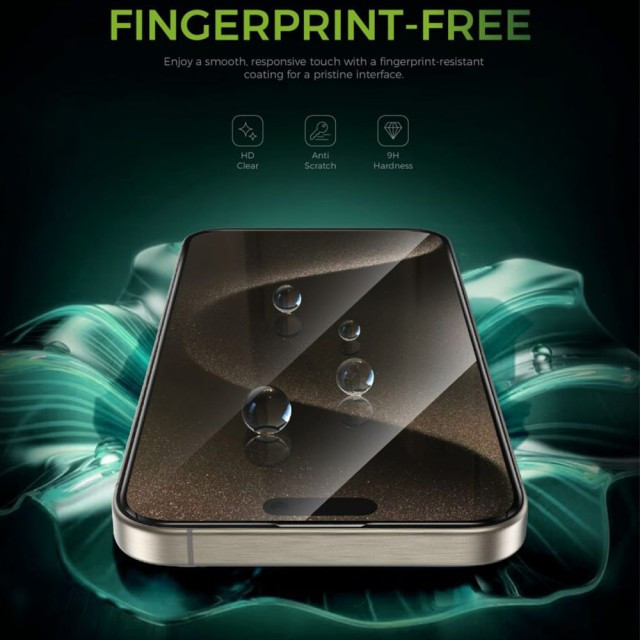 محافظ صفحه نمایش گرین لاین مدل Picasso 3D مناسب برای گوشی موبایل اپل iphone 15 pro