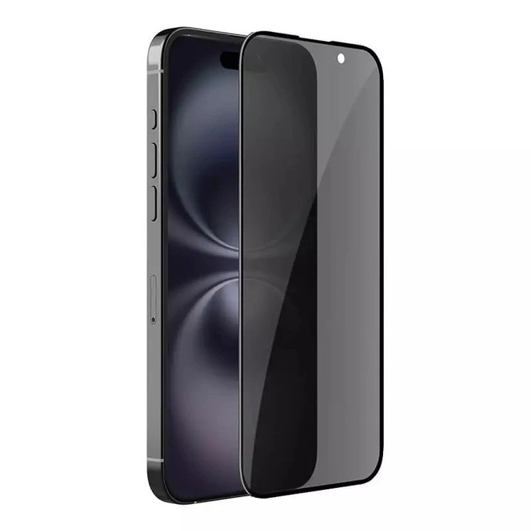 محافظ حریم شخصی صفحه نمایش گرین لاین مدل 3D Silicon Plus مناسب برای گوشی موبایل اپل iPhone 15 Pro