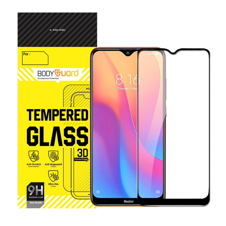 محافظ صفحه نمایش بادیگارد مدل FX مناسب برای گوشی موبایل شیائومی Redmi 8