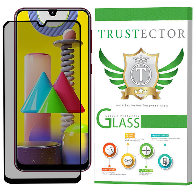 محافظ صفحه نمایش حریم شخصی تراستکتور مدل PFTA مناسب برای گوشی موبایل سامسونگ Galaxy M31